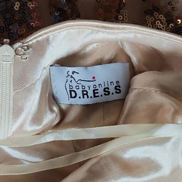 🍁 babyonline sequin Halter Dress 🍁 - Picture 4 of 5